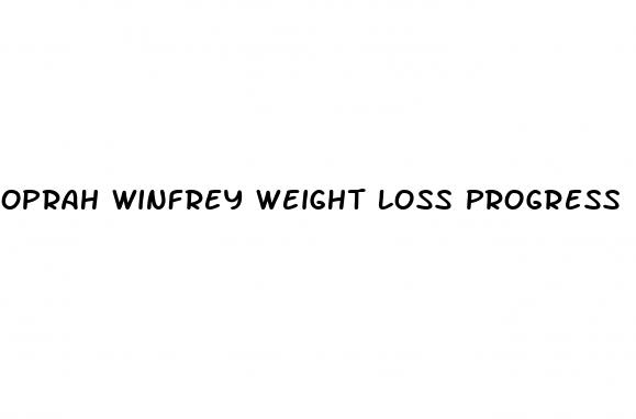 oprah winfrey weight loss progress