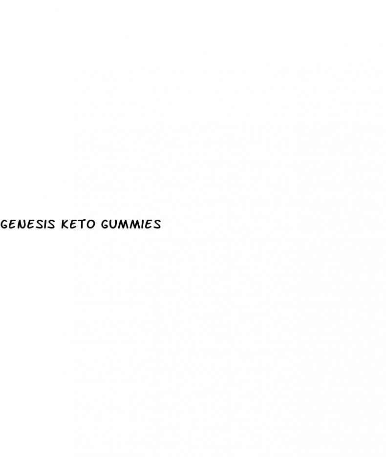 genesis keto gummies