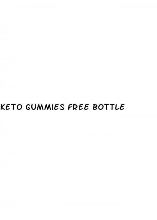 keto gummies free bottle