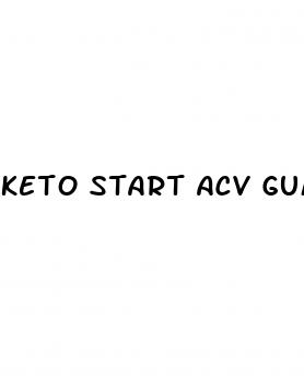 keto start acv gummies details