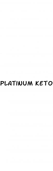 platinum keto acv gummies side effects