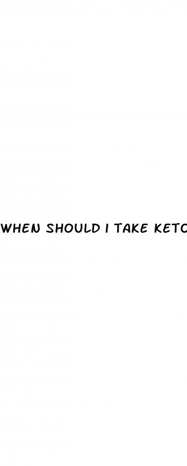 when should i take keto acv gummies