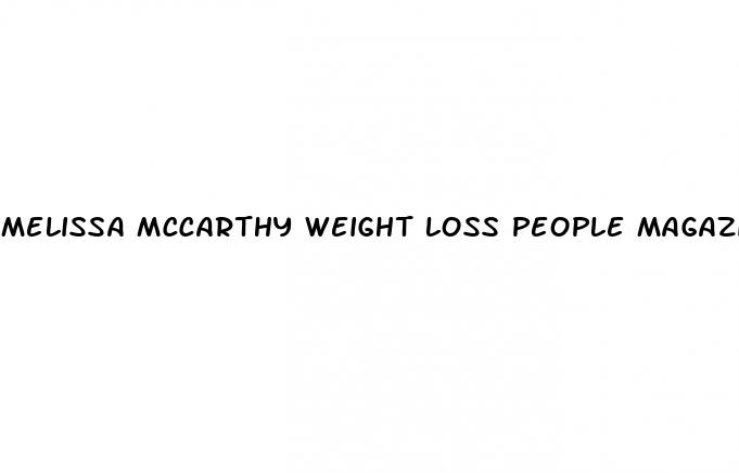 melissa mccarthy weight loss people magazine