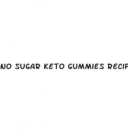 no sugar keto gummies recipe