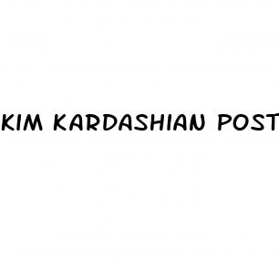 kim kardashian post baby weight loss plan
