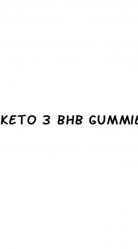 keto 3 bhb gummies