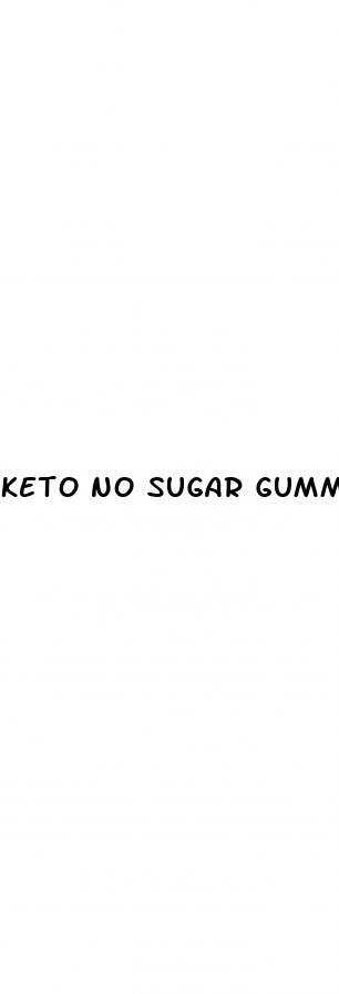 keto no sugar gummies