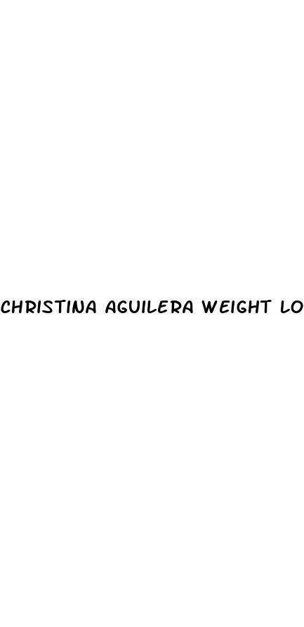 christina aguilera weight loss garcinia cambogia