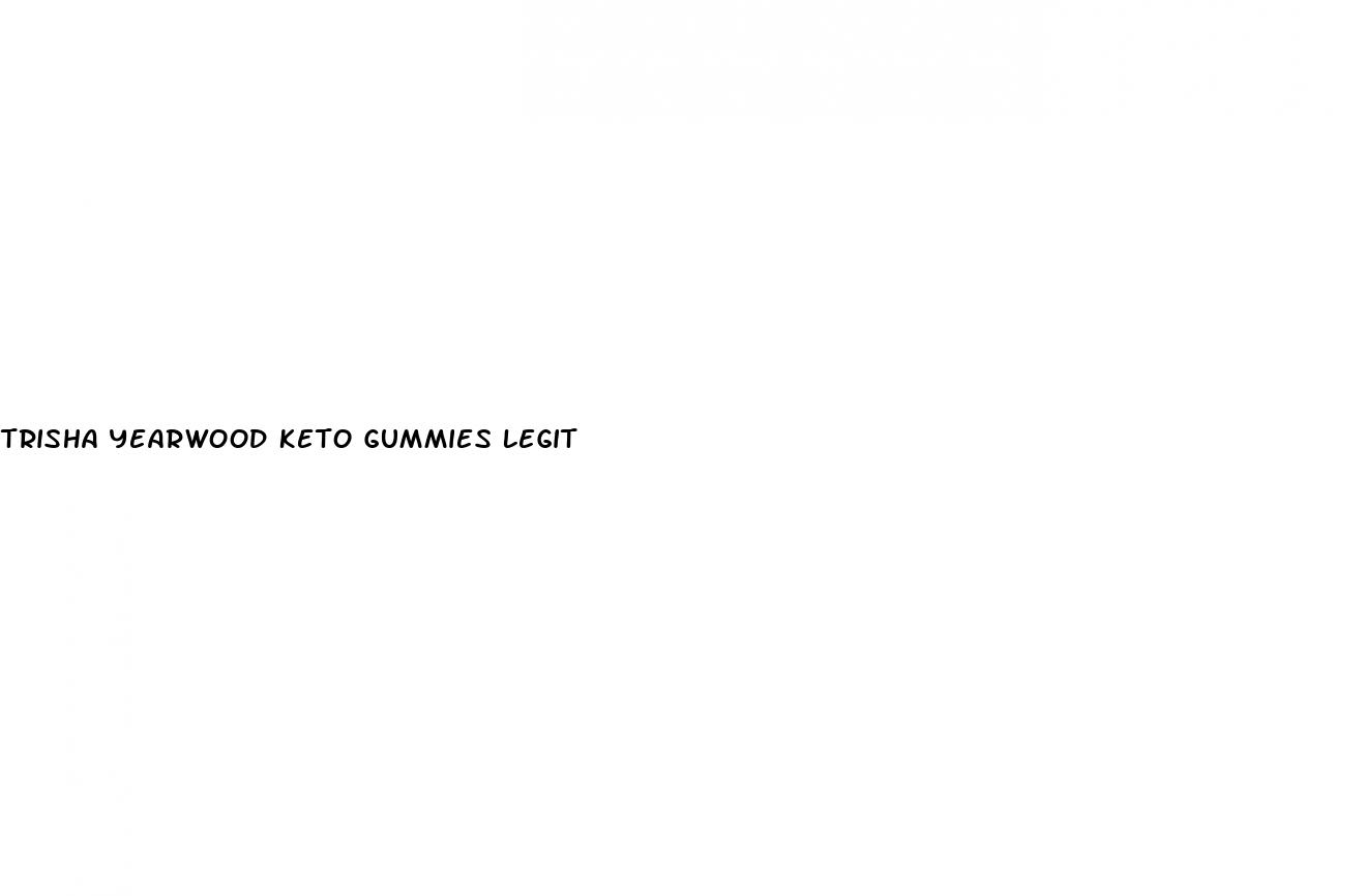trisha yearwood keto gummies legit