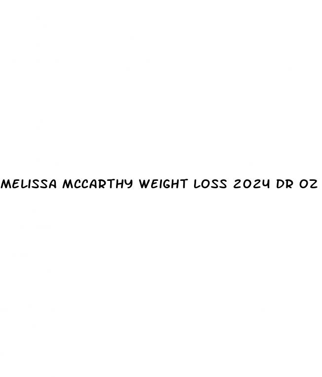melissa mccarthy weight loss 2024 dr oz
