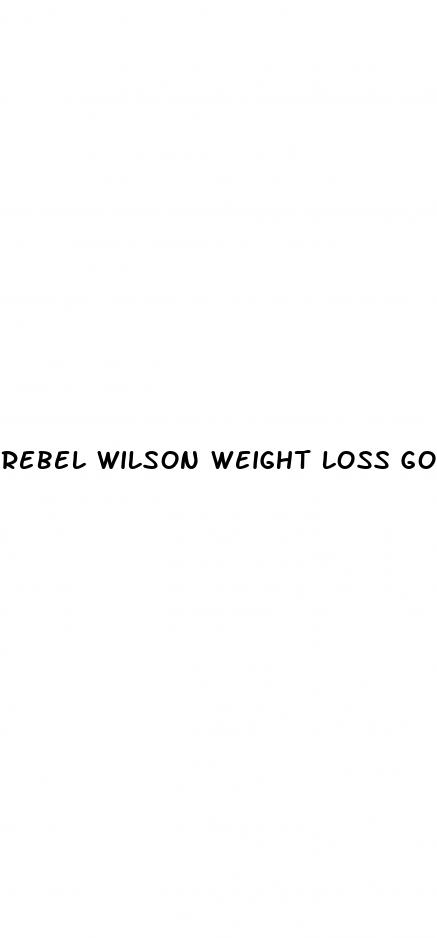 rebel wilson weight loss goal