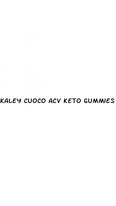 kaley cuoco acv keto gummies