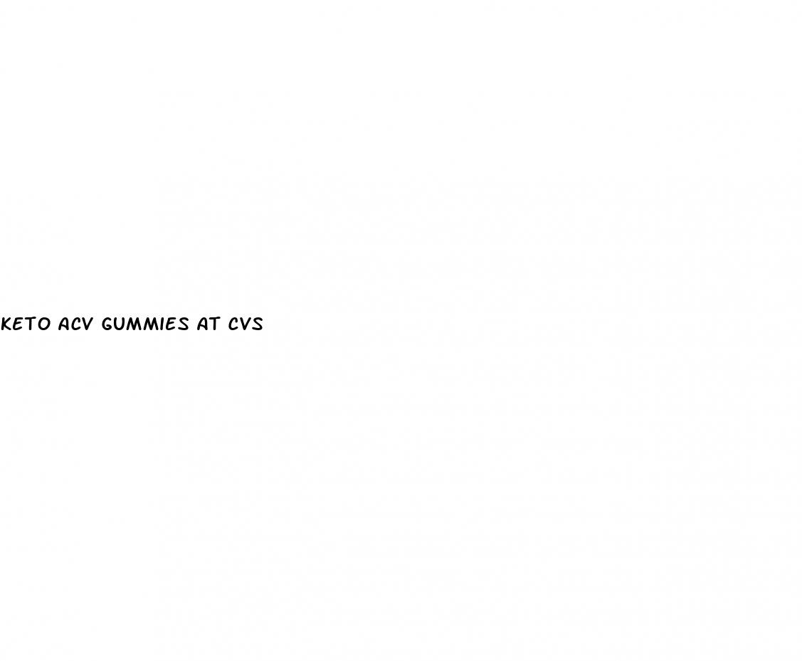 keto acv gummies at cvs