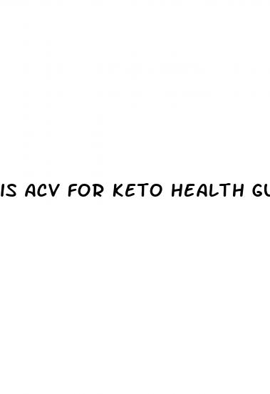 is acv for keto health gummies legit