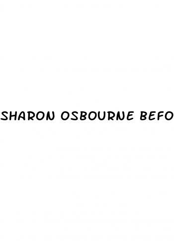 sharon osbourne before and after weight loss