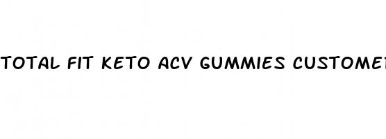 total fit keto acv gummies customer service phone number