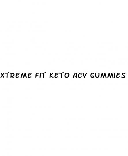 xtreme fit keto acv gummies ingredients list