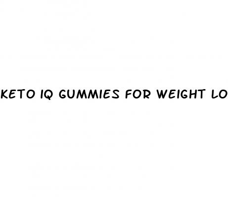 keto iq gummies for weight loss