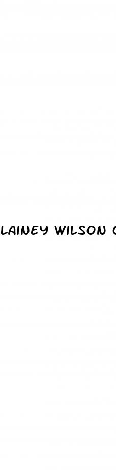 lainey wilson ozempic weight loss