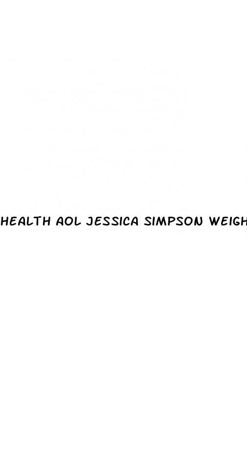 health aol jessica simpson weight loss