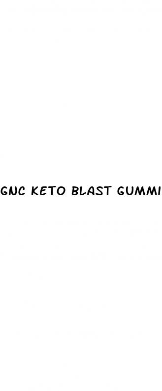 gnc keto blast gummies