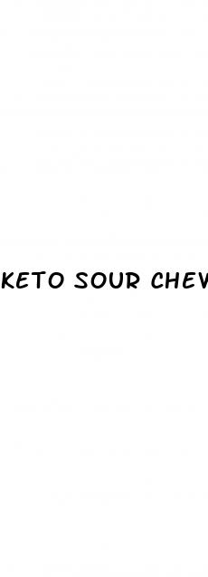 keto sour chewy gummies