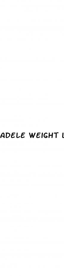 adele weight loss doet