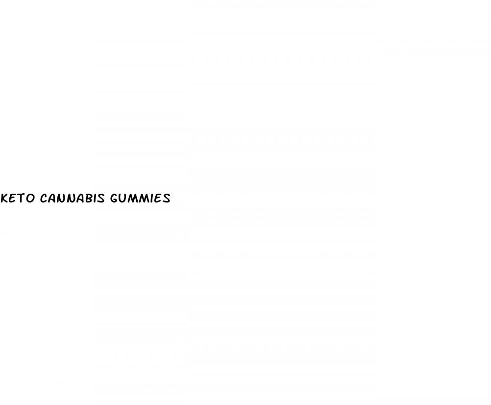 keto cannabis gummies