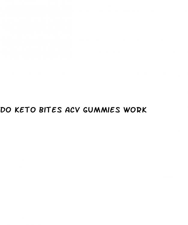 do keto bites acv gummies work