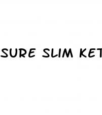 sure slim keto gummies ingredients