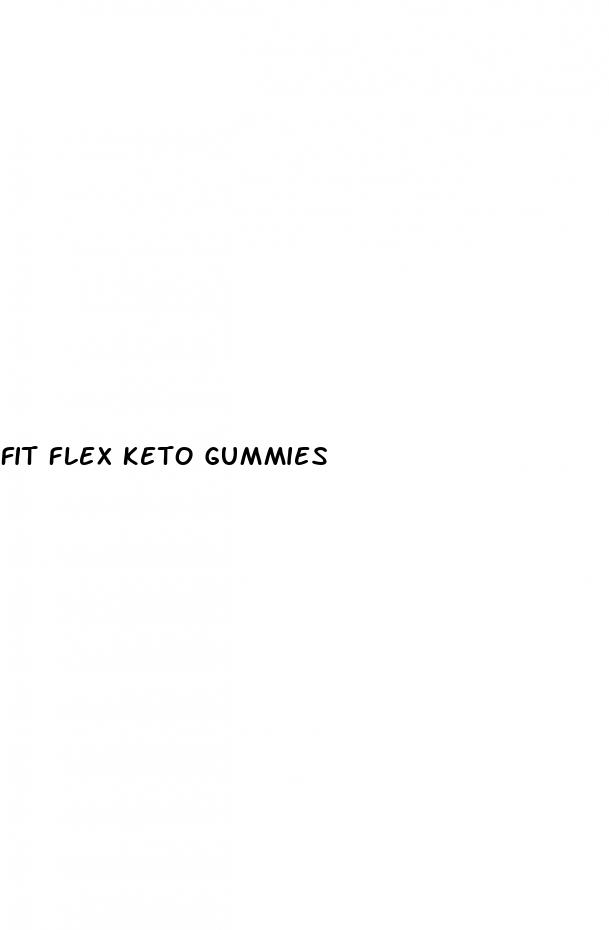 fit flex keto gummies