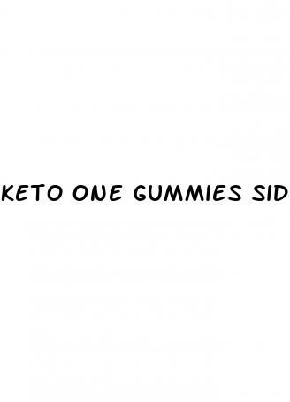 keto one gummies side effects