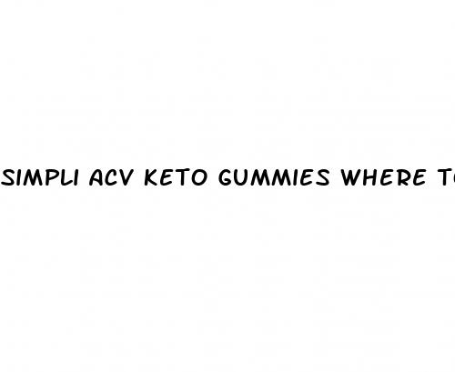 simpli acv keto gummies where to buy