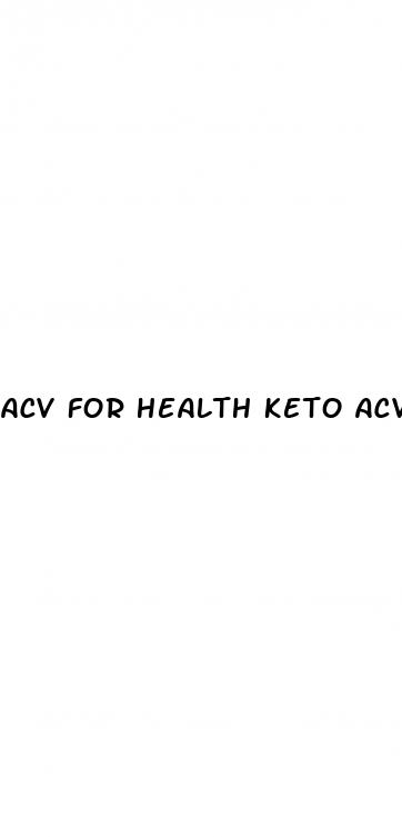 acv for health keto acv gummies review