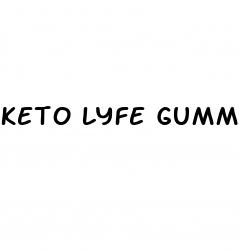 keto lyfe gummies