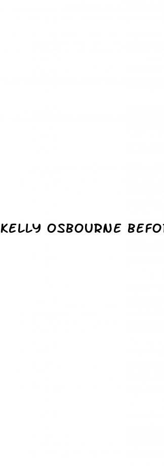 kelly osbourne before weight loss