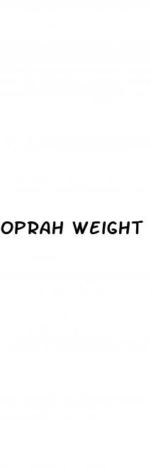 oprah weight loss recent