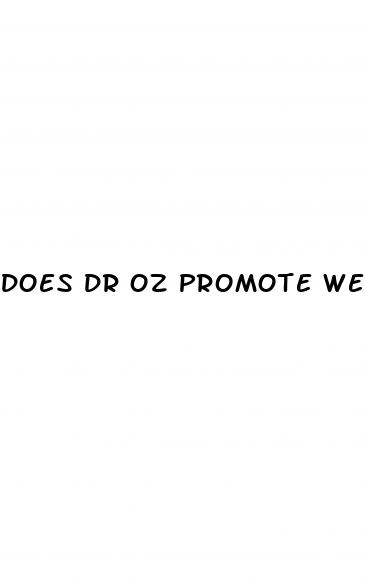 does dr oz promote weight loss gummies