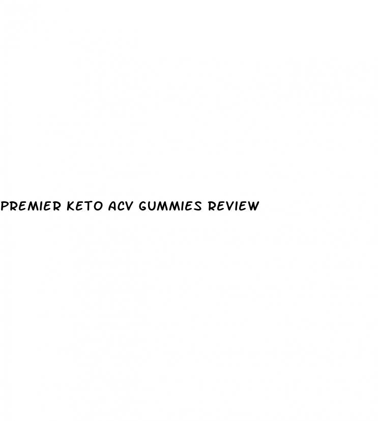 premier keto acv gummies review