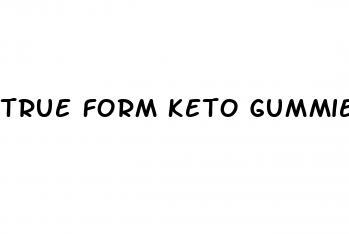true form keto gummies ingredients list