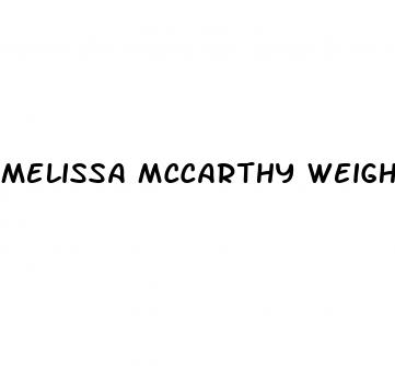 melissa mccarthy weight loss drops