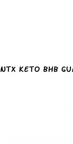ntx keto bhb gummies ingredients list