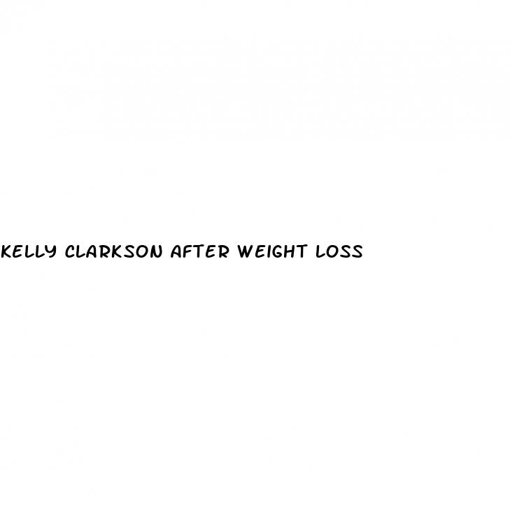 kelly clarkson after weight loss