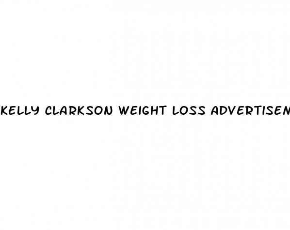 kelly clarkson weight loss advertisement