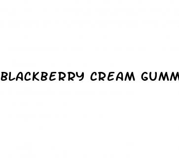 blackberry cream gummies keto