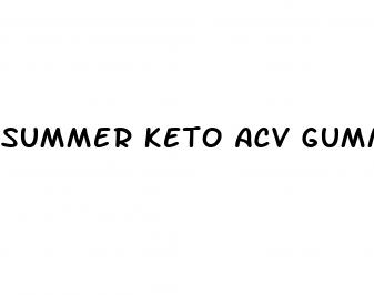 summer keto acv gummies reviews