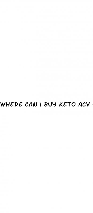 where can i buy keto acv gummies near me