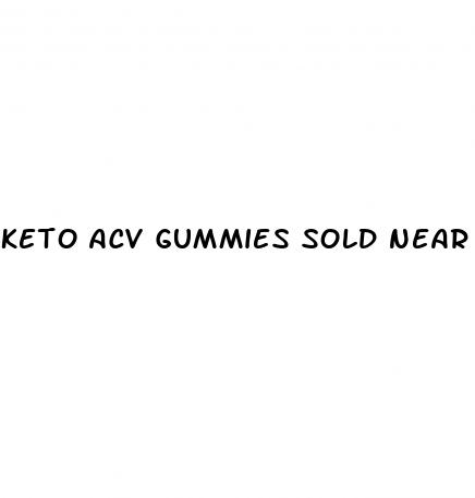 keto acv gummies sold near me