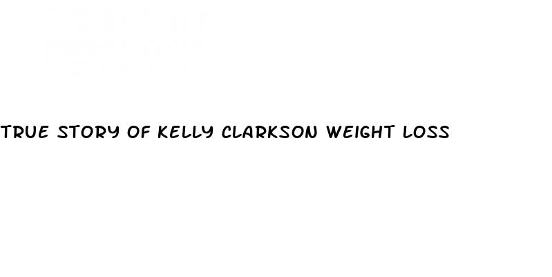 true story of kelly clarkson weight loss