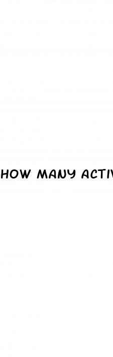 how many active keto gummies per day